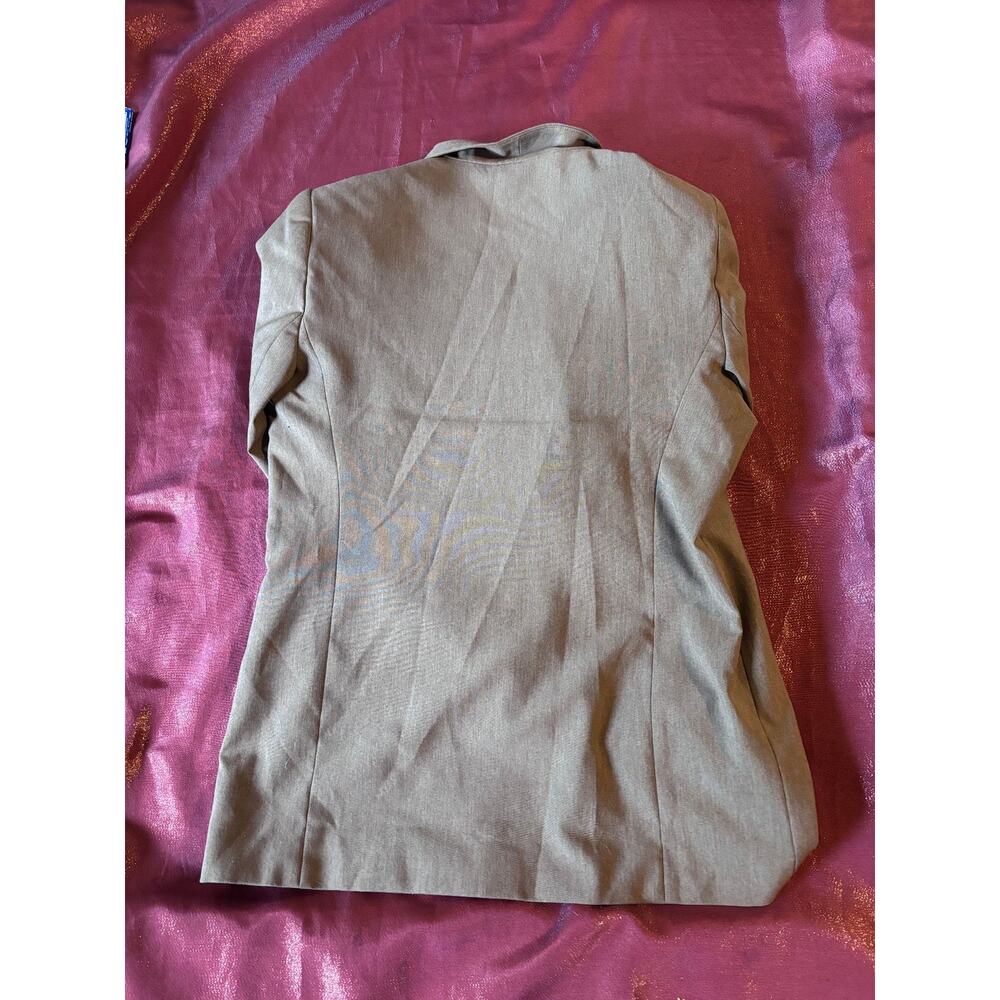 Liz Baker Jacket Womens 16 Brown Tailored Blazer Lined Polyester Long Sleeve - Picture 3 of 3